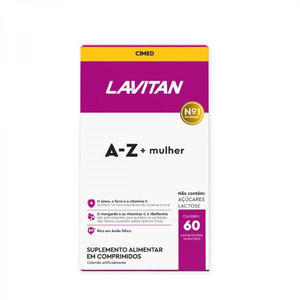 Imagem de Suplemento Lavitan A-Z 60 Comprimindos