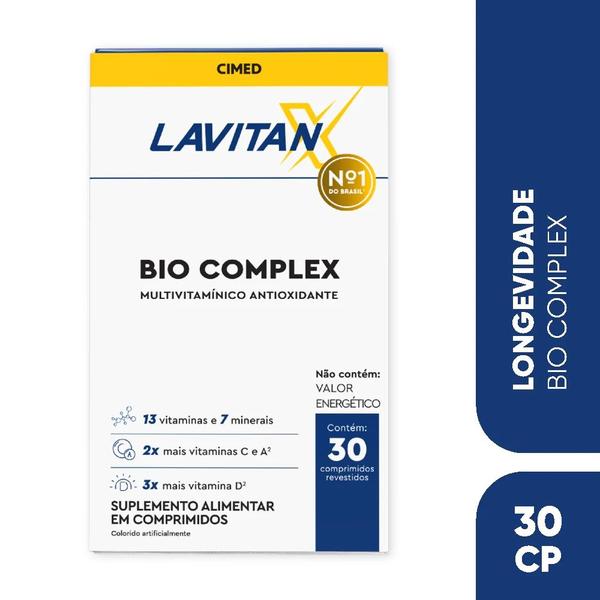 Imagem de Suplemento Lavitan Bio Complex Com 30 Comprimidos - Cimed