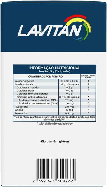 Imagem de Suplemento lavitan luteina 60 capsulas