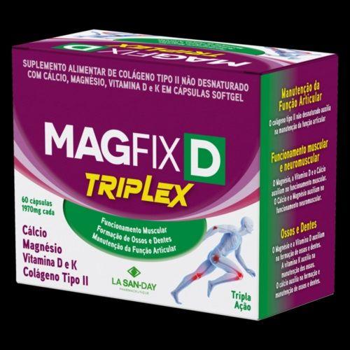 Imagem de Suplemento Magfix D Triplex 60 Cáps - La San Day