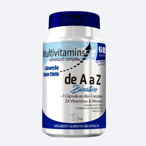 Imagem de Suplemento Multi Vitamínico de A a Z - 60 cáps - D'poan