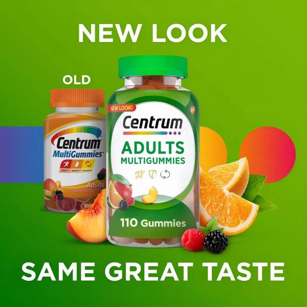 Imagem de Suplemento Multivitamínico Centrum Adulto 110 Multigummies