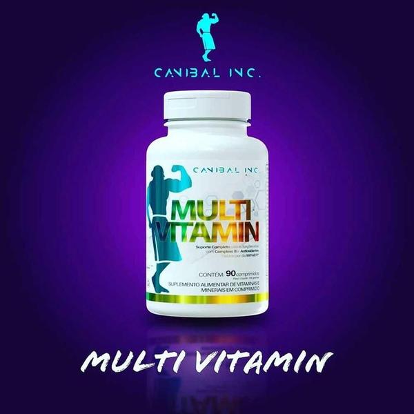 Imagem de Suplemento Multivitaminico Completo Canibal 90 Comprimidos