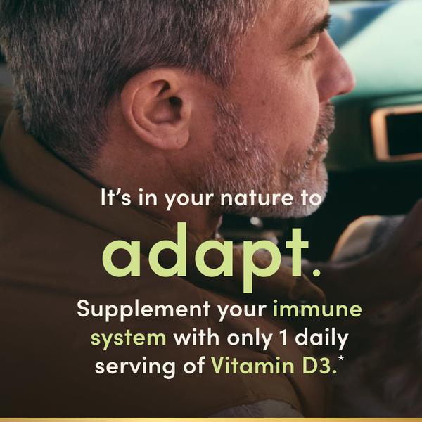 Imagem de Suplemento Nature's Bounty Vitamina D3 125 mcg (5000 UI) 240 Ct