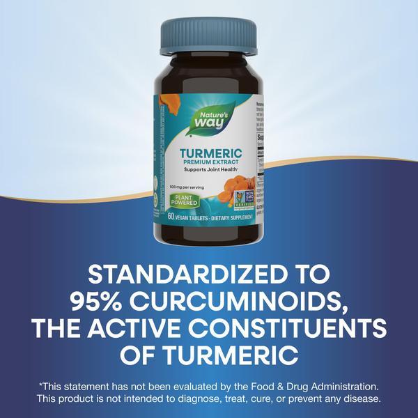 Imagem de Suplemento Nature's Way Turmeric Premium Extract 500mg