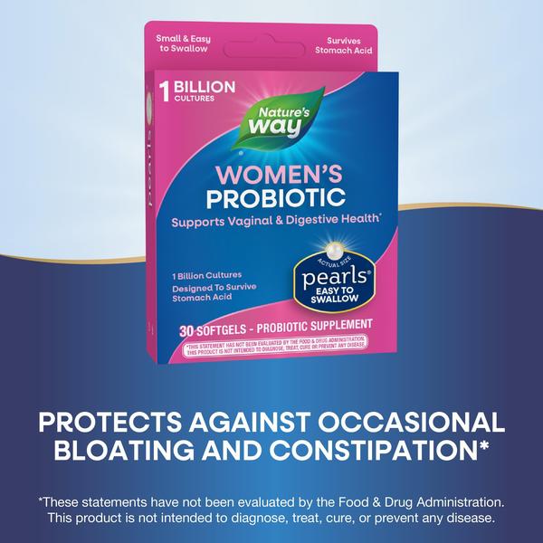 Imagem de Suplemento Nature's Way Women's Probiotic Pearls 30 cápsulas