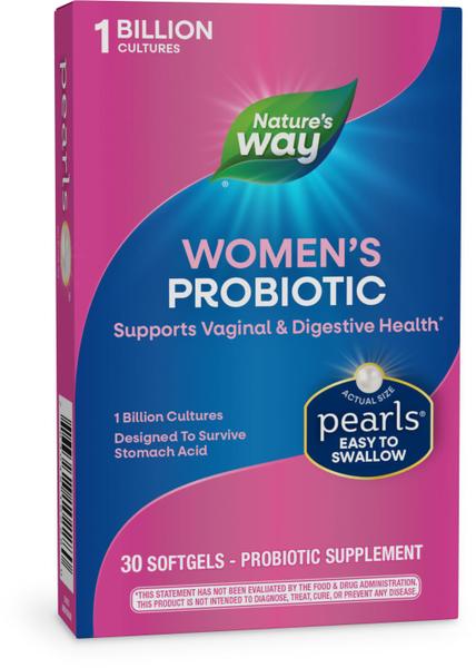 Imagem de Suplemento Nature's Way Women's Probiotic Pearls 30 cápsulas