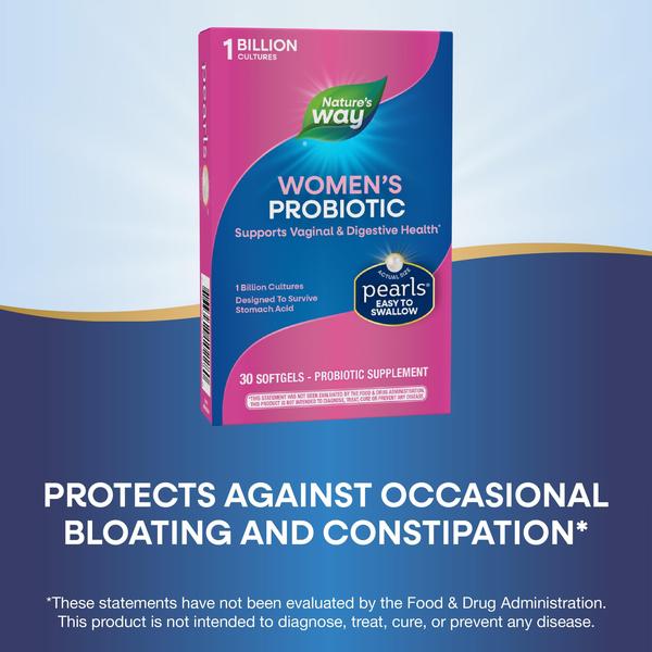 Imagem de Suplemento Nature's Way Women's Probiotic Pearls 30 cápsulas