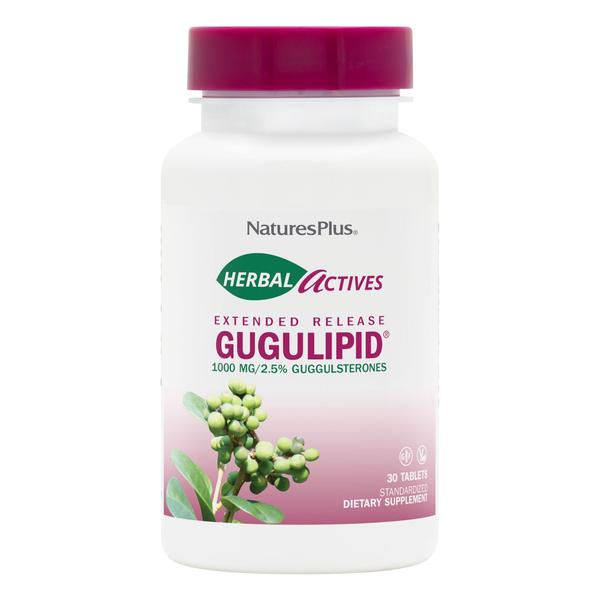 Imagem de Suplemento Natures Plus Herbal Actives Gugulipid 1000 mg