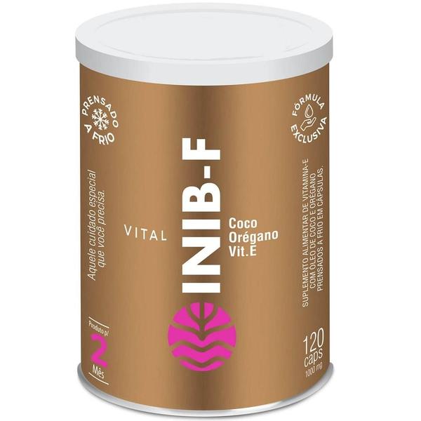 Imagem de Suplemento Nutricional INIB F 1000mg 120 cáps Vital Atman