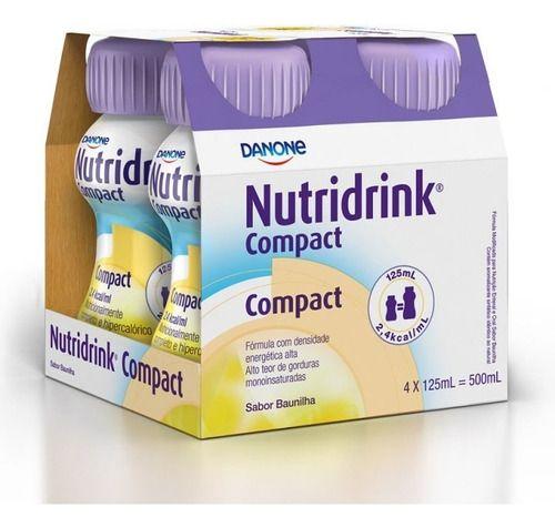 Imagem de Suplemento Nutridrink Compact Baunilha 4 Unid 125ml Danone