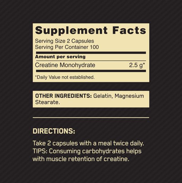 Imagem de Suplemento Optimum Nutrition Creatina Micronizada 2500mg