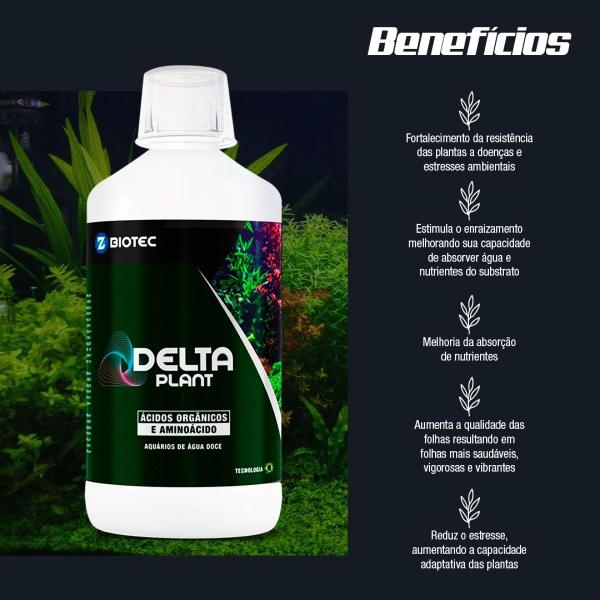 Imagem de Suplemento P/Áquarios Plantados Delta Plant 500 ml Água Doce