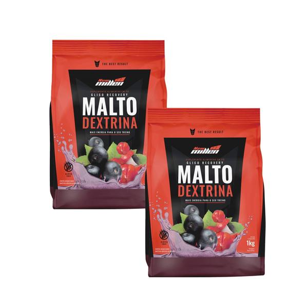 Imagem de Suplemento para dar Energia Ciclistas Atletas Luta Maltodextrina 2kg - New Millen