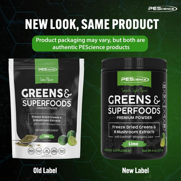 Imagem de Suplemento Pescience Greens & Superfoods Lime 30 porções