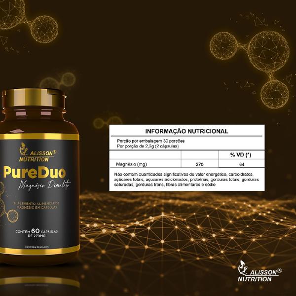 Imagem de Suplemento Pure Duo 180 capsulas - Alisson Nutrition