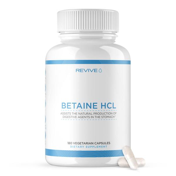 Suplemento Revive MD Betaine HCL com Pepsina 180 cápsulas Imagem de Suplemento Revive MD Betaine HCL com Pepsina 180 cápsulas