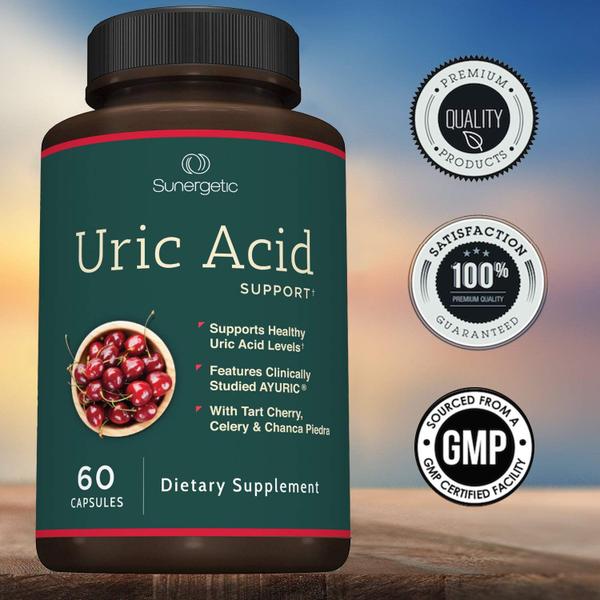 Imagem de Suplemento Sunergetic Premium Uric Acid Support 60 cápsulas