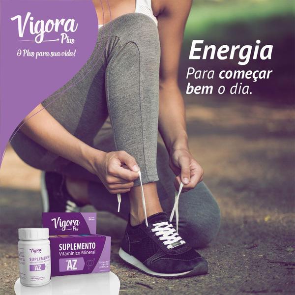 Imagem de Suplemento Vigora Plus de A-Z 60 Cápsulas - Prati