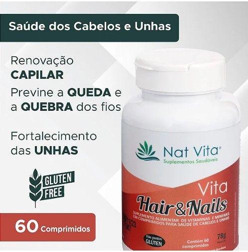 Imagem de Suplemento Vita Hair & Nails 60 Cápsulas Nat Vita