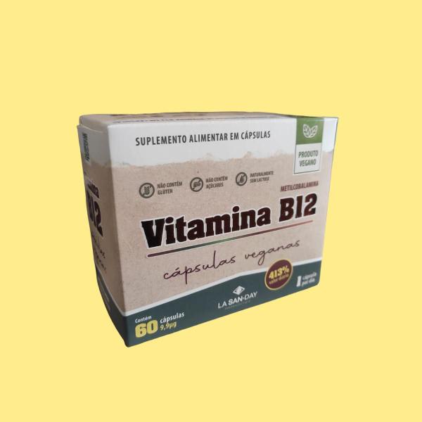 Imagem de Suplemento Vitamina B12 Vegana 60 Cps - La San-Day