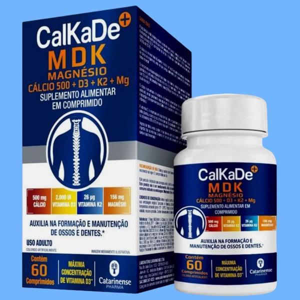 Imagem de Suplemento Vitamina CalKaDe MDK 60 Cps - Catarinense