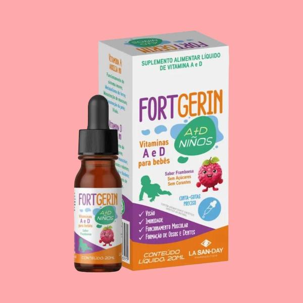 Imagem de Suplemento Vitamina Fortgerin A e D 20ml - La San-Day