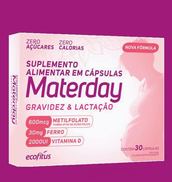 Imagem de Suplemento Vitamina Materday Gravidez E Lactação - Ecofitus