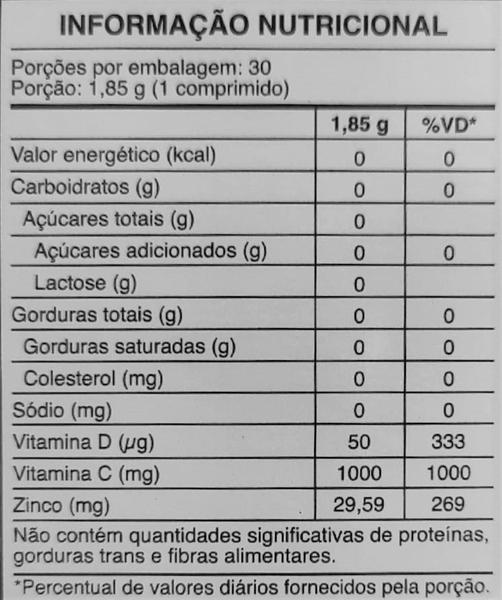 Suplemento Vitamina Nutrição Triplo Imuno 30Cpr Catarinense Imagem de Suplemento Vitamina Nutrição Triplo Imuno 30Cpr Catarinense