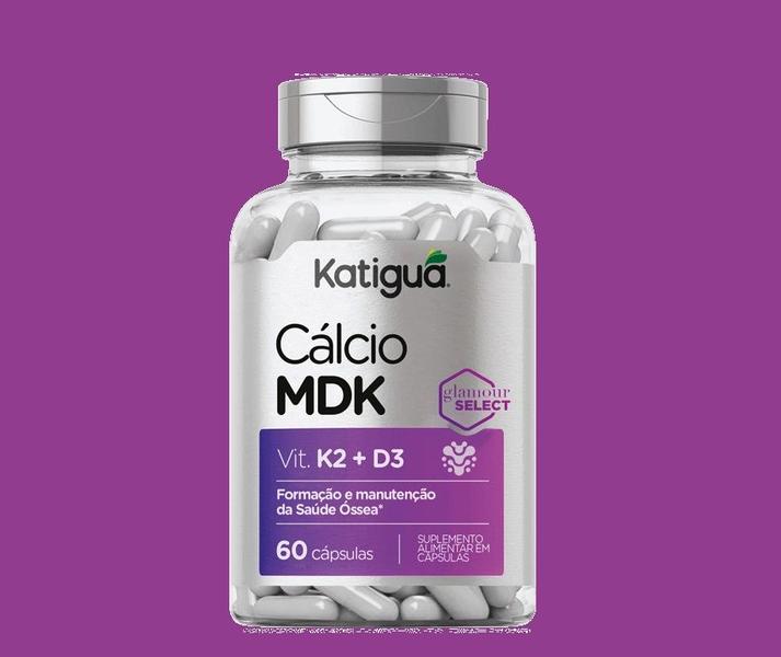 Imagem de Suplemento Vitaminico Calcio MDK 750mg Com 60 Caps - Katiguá