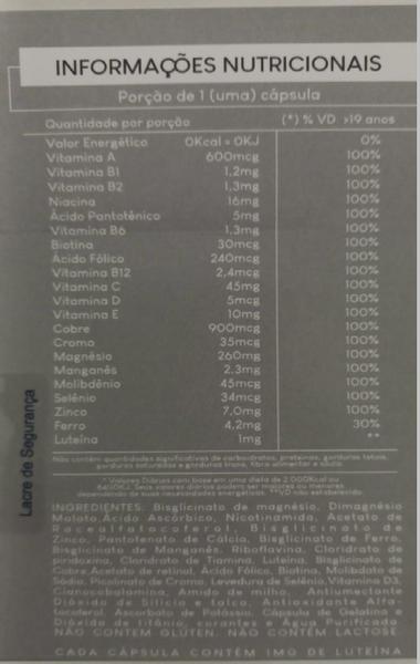 Imagem de Suplemento Vitamínico Centrogan Senior 60Cps - Labogan