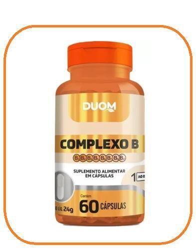 Imagem de Suplemento Vitamínico Complexo B C/60 Cápsulas - Duom