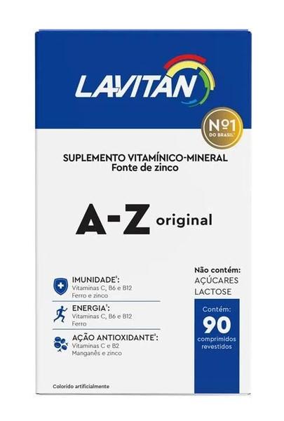 Imagem de Suplemento Vitamínico Lavitan A-Z 90 Comprimidos - Cimed