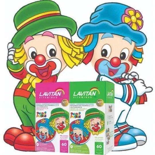 Imagem de Suplemento Vitamínico Lavitan Kids Lima-Limão 60Cp  Cimed