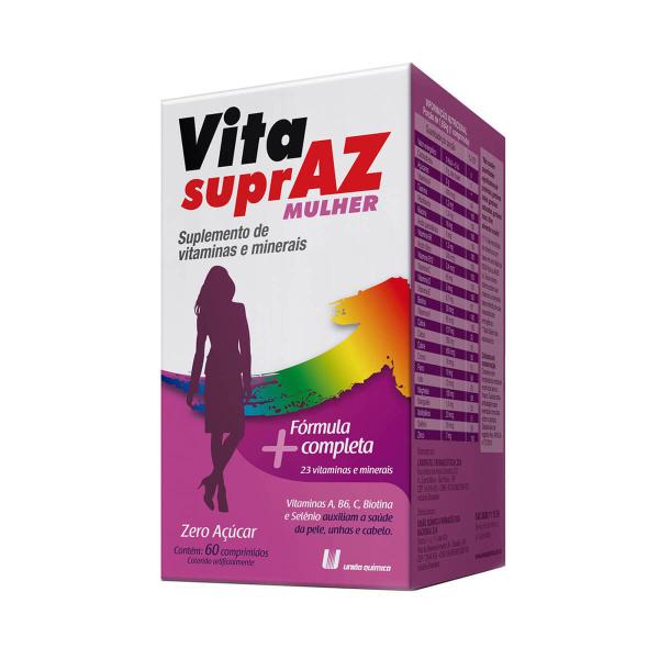 Imagem de Suplemento Vitamínico Mineral Vita Supraz Mulher 60 Comprimidos