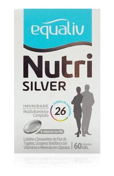 Imagem de Suplemento Vitamínico Nutri Silver 60Cps  Equaliv