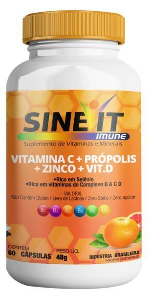 Imagem de Suplemento Vitamínico Sinevit Imune 60 Cápsulas