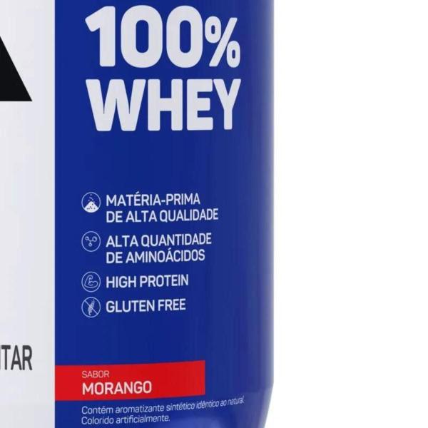 Imagem de Suplemento Whey morango 900g  Max Titanium