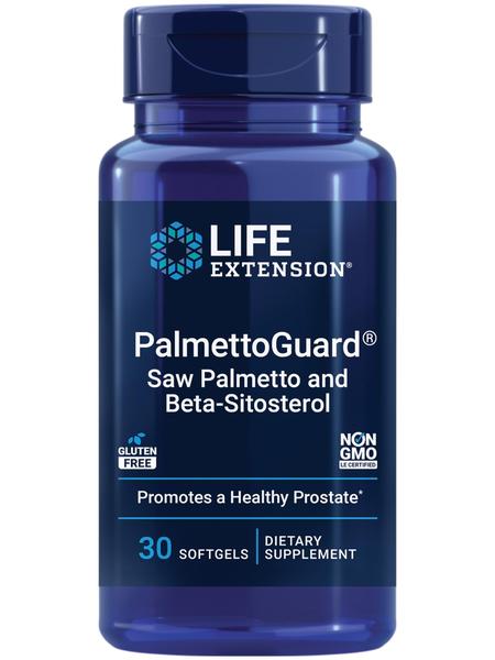 Imagem de Suplementos Life Extension Saw Palmetto e Beta-Sitosterol 30 Cápsulas 