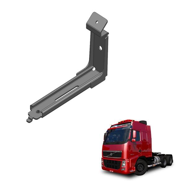 Imagem de Suporte Abracadeira Paralama Volvo Fh 2015 2016 2017 Tração