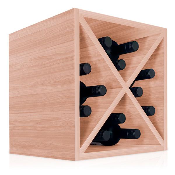 Imagem de Suporte Adega De Vinho Bancada Porto para 12 Garrafas Madeira MDF - Jade