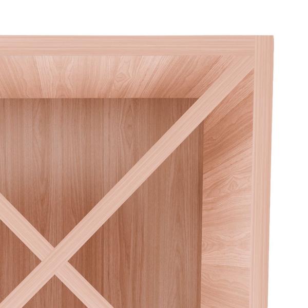 Suporte Adega De Vinho Bancada Porto para 12 Garrafas Madeira MDF - Jade - Genus Móveis Imagem de Suporte Adega De Vinho Bancada Porto para 12 Garrafas Madeira MDF - Jade