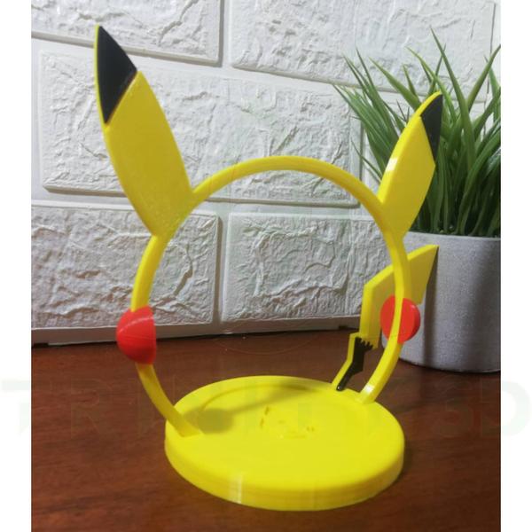 Imagem de Suporte alexa echo dot 3 geraç mesa Pokemon Pikachu infantil