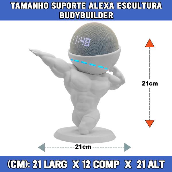 Imagem de Suporte Alexa Echo Dot - Bodybuilder Amazon