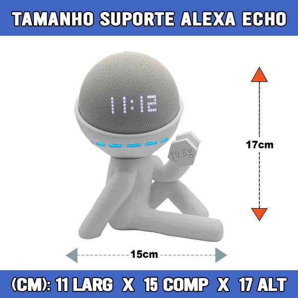 Imagem de Suporte Alexa Echo Dot - Robert Fitness Amazon