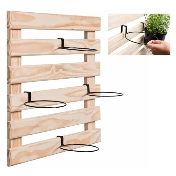 Imagem de Suporte Anel Treliça Pallet Vaso Autoirrigável 21cm N4 Raiz