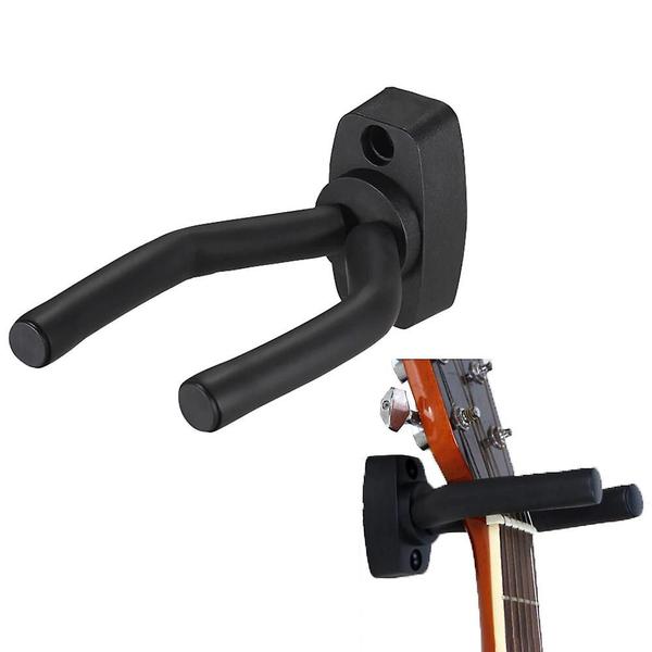 Imagem de Suporte antiderrapante para guitarra para montagem na parede, preto