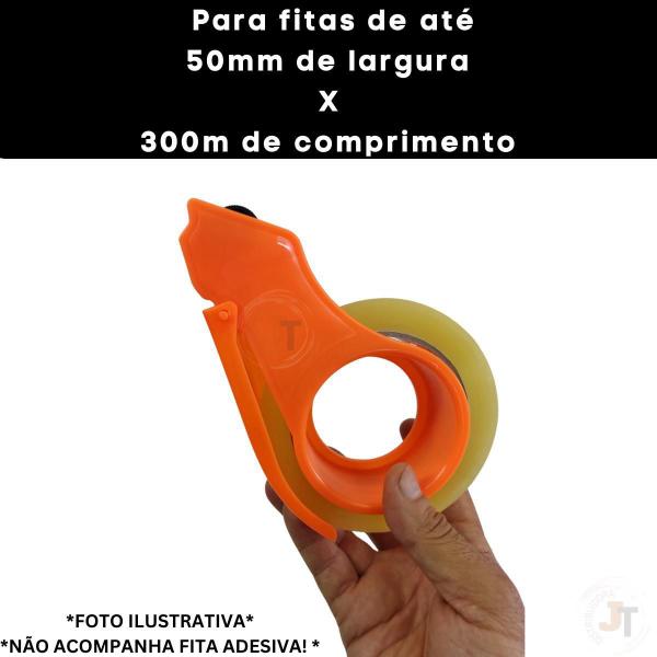 Imagem de Suporte Aplicador Fita Adesiva Larga 50Mm Até 300M Grande