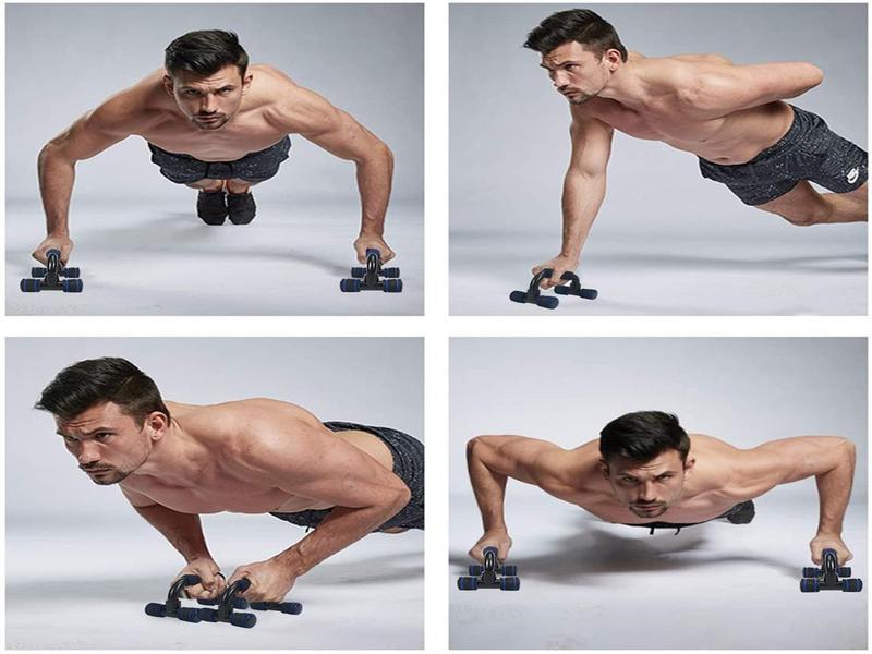 Imagem de Suporte Apoio Fixo para Flexão De Braço Push Up