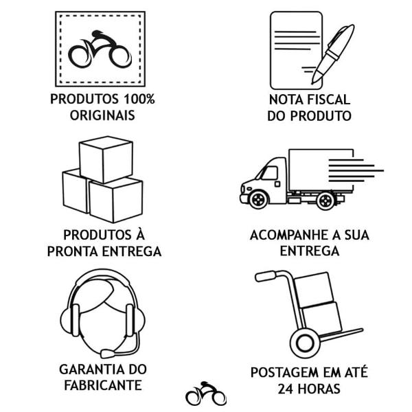 Imagem de Suporte Apoio Pedana Trolhão Glometal Alumínio Para Bicicletas